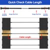 CKE 20 Pack Black Invisible Cable Railing Kits, T316 Stainless