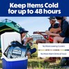 Cooler Shock Ice Packs for Cooler - Long Lasting, Reusable