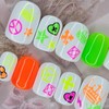 Unikitsch 2 Handmade Nail Tips - Coffin Egg / 유니키치2