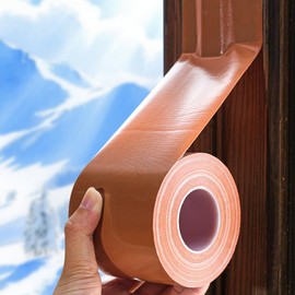 Window Sealing Tape, Window AC Insulation Air Conditioner Seal Around Frame, 3 inch X 65.5 FT, Blocker for Cold Heat Air, Waterproof Tape for Repair, Heavy Duty No Residue