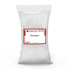 TFC Troll Factory High-quality citric acid water-free, highly soluble crystalline acid powder, natural colourless and odourless acid, ideal cleaning agent