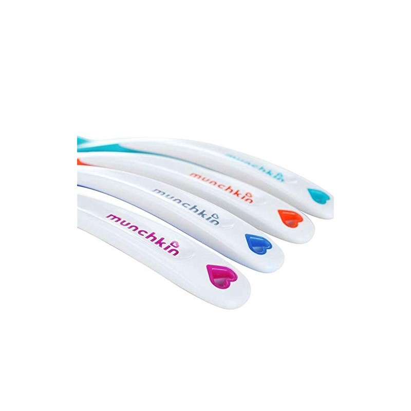 Munchkin® White Hot® Safety Baby Spoons, BPA Free, 4 Pack,