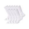 32 DEGREEES Men's 5 Pack Comfort Crew Socks | Anti-Odor
