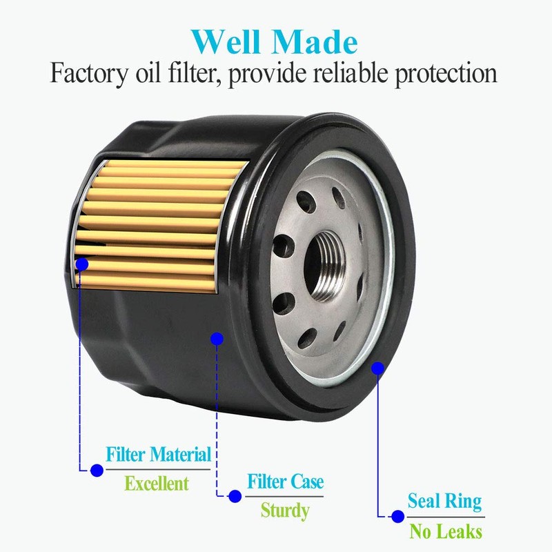 HOODELL 2 Pack 12 050 01-S Oil Filter for Kohler