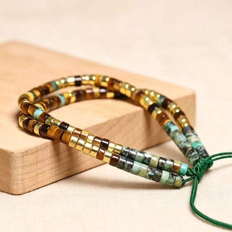 PENGION This Too Shall Pass Morse Code Bracelet for Women,