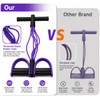 Pedal Resistance Bands with Handles, Multifunction Elastic Exercise Bands