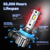 ANYTOP Super Bright Combo LED Headlight H7+H11+H11 High+Low Beam+Fog Light