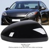 Side Mirror Cover Plastic Weather Resistant Exterior Rearview Mirror Cover