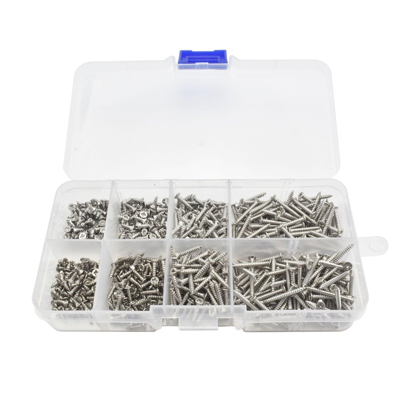 Tapping Screw Set: Ideal Micro Screw Set for Connecting Iron