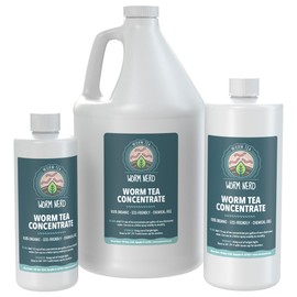 Arcadia Garden Products Worm Nerd’s Worm Tea Concentrate for Gardening, Orchids, Lawn Care, 1qt, Clear, (WN12) ***Cannot Ship to Hawaii***