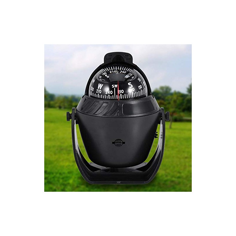 Vgeby Bullet Compass, Boat, High Precision LED Bullet Compass, Navigation