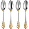 KEAWELL Luxury Dinner Spoon, Set of 4, 18/10 Stainless Steel