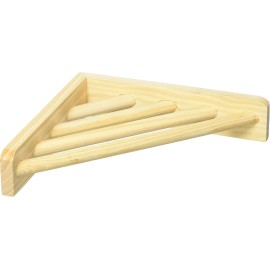 Prevue Wood Corner Shelf 3300