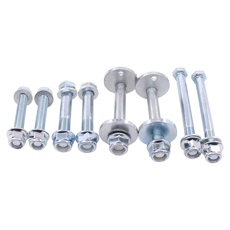 MOTOKU 8Pcs Front Control Arms Cam Bolts & Mounting Hardware