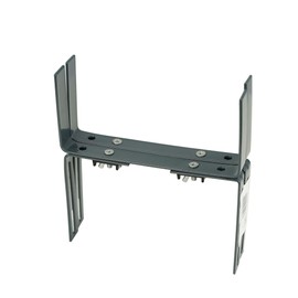 geli Thermo Plastic H-shape holder for flower box, balcony box holder, colour: anthracite