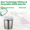 4 Gallon Trash Bags, 90 Counts Ultra Durable Heavy Duty