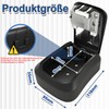 DIYGEEK Key Safe with Code, Outdoor Key Safe with Number
