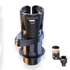 2 in 1 Car Cup Holder Expander, Adjustable and Rotating