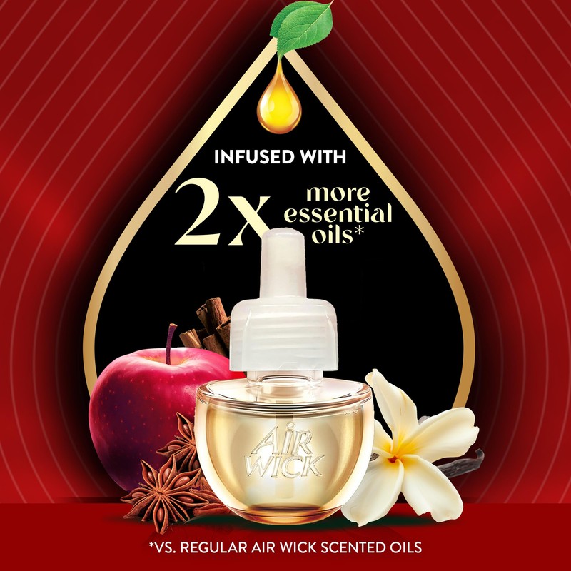 Air Wick Scented Oils 0+5 Warm Apple & Cinnamon