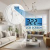 Carbon Monoxide Alarm with LCD Display - 85 dB Sound,