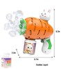 Easter Bunny Bubble Gun,Bunny Bubble Machine Rabbit Bubble Blower,Portable Bubble