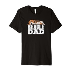 Beagle Dad Beagle Dog Lover Gift Premium T-Shirt
