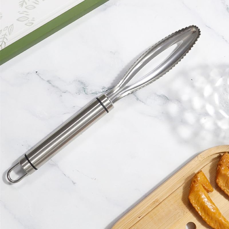 Outanaya 3Pcs Chicken Processing Equipment Lung Scraper for Efficient Poultry