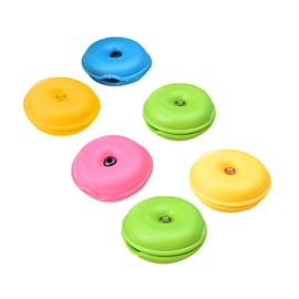 Gatuida 6pcs Colorful Turtle Cable Organizer Headphone Storage Box for Earbuds Lightweight Wire Keeper for Travel and Home Use for Data Cables and Headset Management