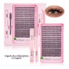 Kit Para Extensiones De Pestañas, Que Incluye Pinzas Y Pegam