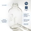 KitchenToolz Glass Milk Jug 64 oz – Half Gallon Jar