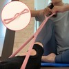 Homet 8-shaped band stretching exercise rubber 8-shaped tubing band pink 2ea