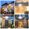 100LED Outdoor Solar Flood Light IP67 Waterproof Solar Wall Lamp