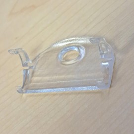 Qty: 2pc Lift Handle for Cordless Honeycomb, Cellular Shade, Skylight Shade. Fit major brands: Turnils, ALTA, Comfortex, Hunter Douglas, CGB Custom Brand Group (Handle Snap Roller Clear -7058)