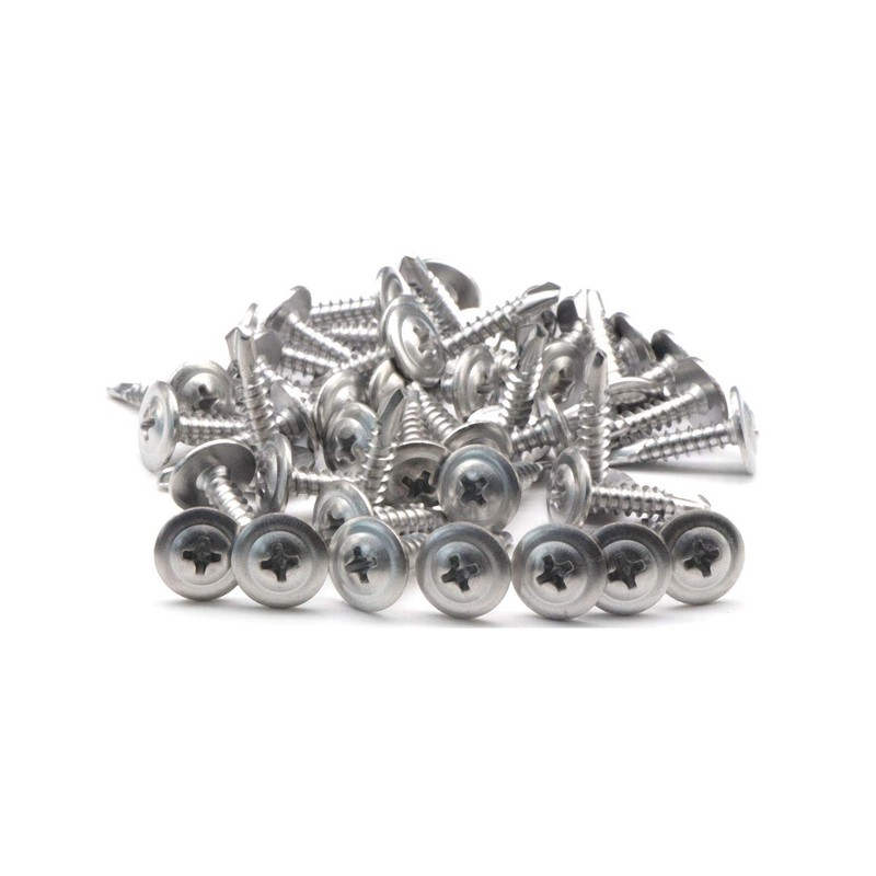 IMScrews 200pcs #8 x 3/4" Self Drilling Truss Head Screws