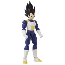 Dragon Ball Bandai Dragon Stars Figuren Vegeta V2 Super Vegeta Actionfigur | 17 cm bewegliche Figur | Bandai Dragon Stars Anime Figuren Vegeta Spielzeug | Anime Geschenke und Anime Merch