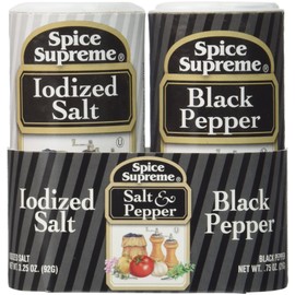 Spice Supreme Salt & Pepper Double Pack