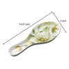 UPware Melamine Spoon Rest, Spoon Holder, Kitchen Utensil Holders, 9.625