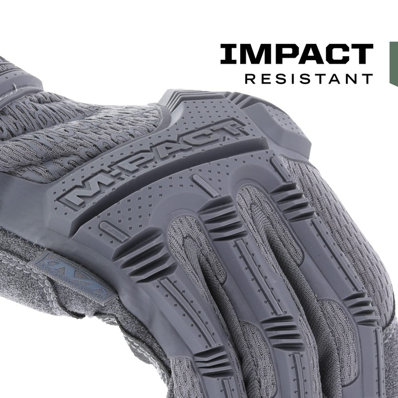 Mechanix Wear M-Pact Gloves Black/Grey, m