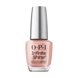 OPI Infinite Shine Long-Wear Bright Metallic Finish Opaque Pink Nail Polish, Up to 11 days of wear & Gel-Like Shine, Werkin' Shine to Five, 0.5 fl oz