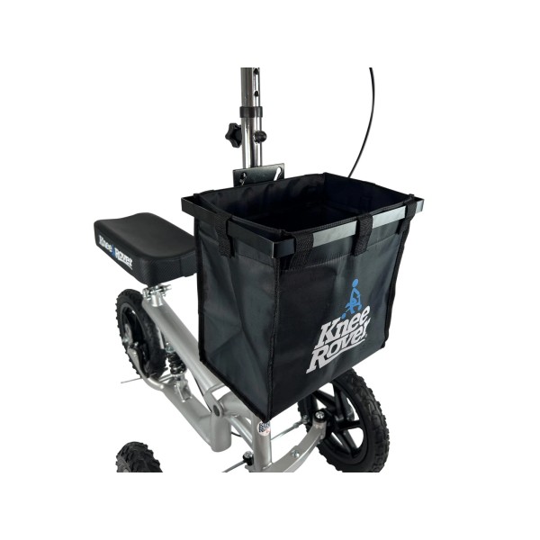 KneeRover Deluxe Knee Scooter Universal Basket Accessory Knee Scooter Walker
