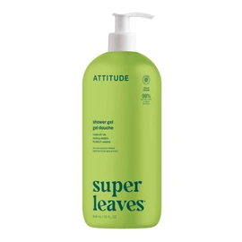 ATTITUDE Body Wash, EWG Verified Shower Gel, Dermatologically Tested, Plant and Mineral-Based, Vegan Personal Care Products, Pear & Amber Scent, 32 Fl Oz