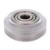 16Pcs 3D Printer Polycarbonate Pulley Transparent Rustproof Robust Bearing Pulley