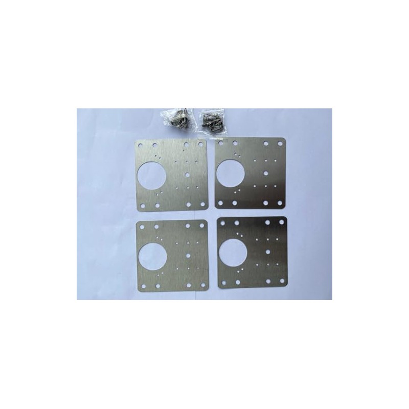 8 Pack Cabinet Hinge Repair Plate,Kitchen Cupboard Hinge Repair Kit