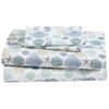 Beatrice Home Fashions Coastal Print Microfiber Sheet Set, Soft, Comfy,