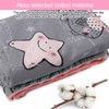 Newborn Baby Cartoon Blanket Warm Stroller Sleep Cover Soft Swaddle