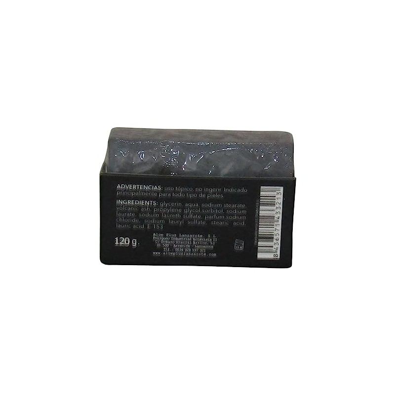 Aloe Plus Island. Volcanic Ash Handmade Face Care Soap by