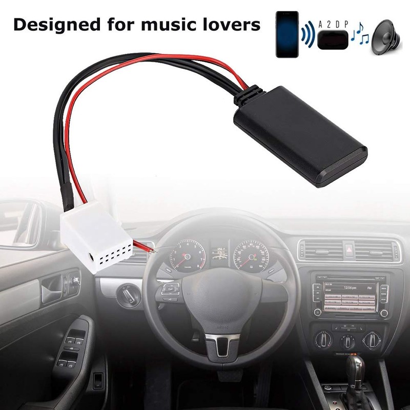 Suuonee Car Bluetooth AUX Adapter, 12 V 12 Pin Car