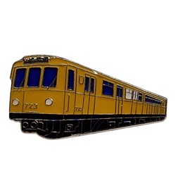 Pin for Berlin U-Bahn Small Profile A3-L Pin Badge Pin Railway Train Locomotive Train Subway Rail Steam Locomotive E-Locomotive Strab Metro Train Railroad Subway Underground