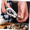 Alipis Sturdy Clam Opener Seafood Device Oyster Sucker Zinc Alloy
