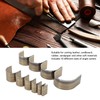 10 Pcs Leather Cutting Mold Hand Made DIY Semi Circular